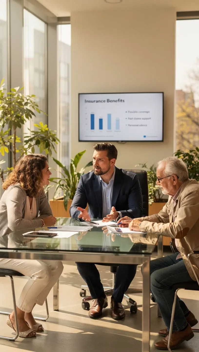 Fahrzeugbesitzer erhält sofortige Policeausstellung nach persönlicher Beratung im Versicherungsbüro